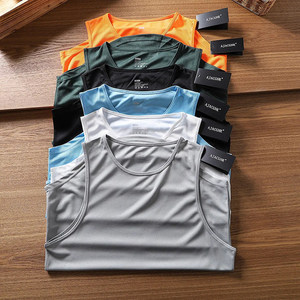 [Run volume ~ only 19.9+ODM order] Summer Men's Sports All-match Mesh Breathable Quick-Drying Sweat Vest T-shirt for Men
