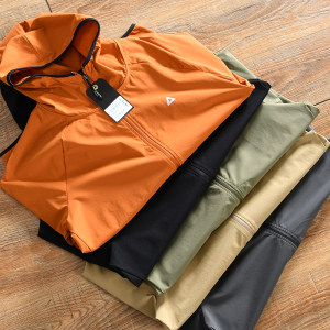 
Outdoor jacket Spring men's outerwear sports quick-drying jacket casual versatile soft shell windbreaker sun protection jacket