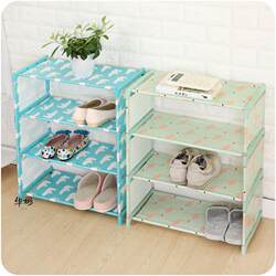 Simple and Fresh Shoe Rack, Oxford Cloth Easy-To-Assemble Shoe Rack, Multi-Layer Storage Shoe Cabinet for Dormitories, Factory Direct Sale