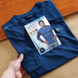 Refreshing Feel, Korean Single-Brand Professional Sports Quick-Drying Clothing, High Elasticity, Moisture Absorption, Breathable, Sweat-Wicking, Fitness Running Long-Sleeve T-Shirt