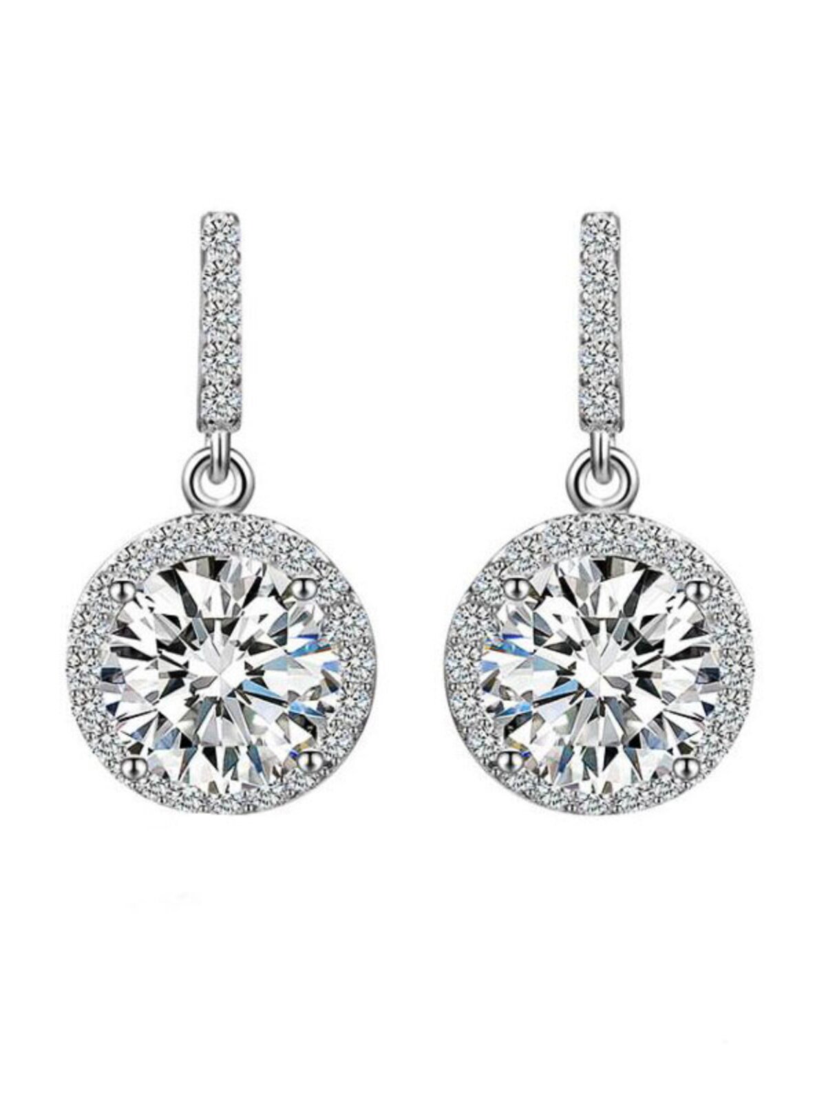 WAHZAUS - Anillos De Compromiso De Moissanita De 4 Quilates Para Mujer