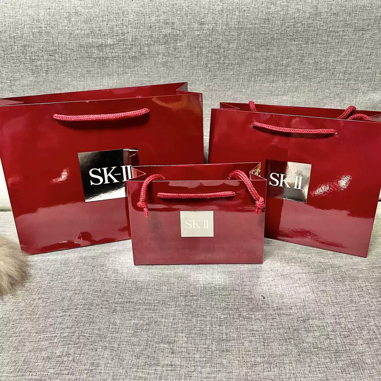 sk2 skLL 专柜神仙水礼品袋礼盒礼袋手提袋纸袋情人节礼物包装袋-Taobao