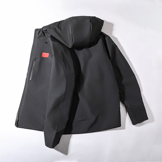 
Li Ning National Flag Style Three-in-One Jacket 2025 Winter New Outdoor Warm Sweatshirt Detachable Charge Jacket