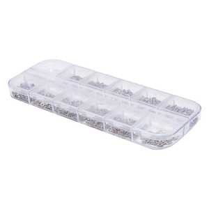 
Special repair tool set for glasses screws, nose pads, small screwdriver, eye frame repair accessories box