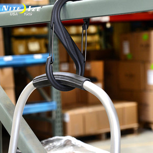 
NiteIze plastic 8-character buckle color buckle outdoor adjustment buckle safe colorful mountaineering quick hanging key buckle