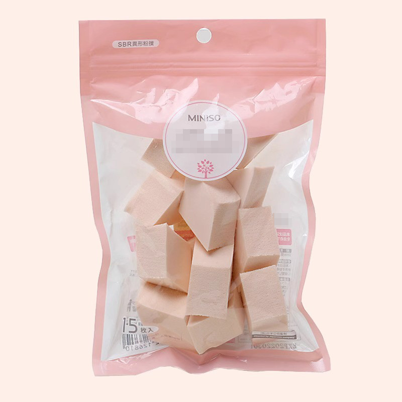 Знаменитый продукт Miniso SBR — ромбовидная пудра, одноразовая косметическая яйцо специальной формы