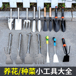Small Shovel for Digging Soil and Picking Wild Vegetables, Special Iron Shovel for Planting Vegetables, Gardening Tool for Loosening Soil, Stainless Steel Shovel for Gardening, Planting, and Picking Wild Greens