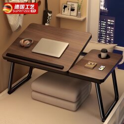 Adjustable Bed Table Laptop Stand Bedroom Bay Window Table Home Lazy Bed Table Student Dormitory Writing Desk Folding Dining Table Children's Study Writing Desk Reading Tool