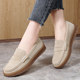 Loafers Women's 2025 Autumn New Large Size Women's Shoes One-Piece Soft Soled Comfortable Peas Shoes Not Tiring Feet Mom's Shoes
