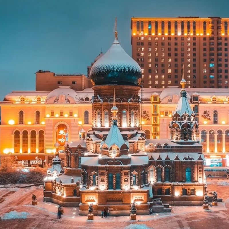 东北哈尔滨旅游雪乡亚布力旅游5天4晚2-8人纯玩团