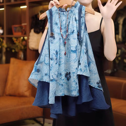 Girls' Floral Dress Summer 2026 New Style Kidsren's Stylish Princess Dress Summer Dress Girl's Vacation Beach Dress