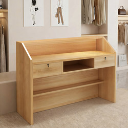 Cashier Counter, Modern Minimalist Bar Counter, Clothing Store Small Front Desk, Beauty Salon Reception Desk, Company Commercial Counter