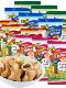 Malaysia EGO Golden Bear Casual Cake Pipancius 10g*20 Pack of Milk Cantonese Hulk Chocolate flavor