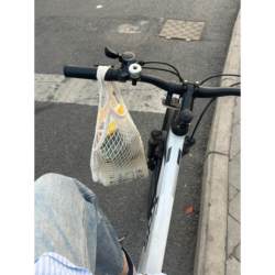 Pure Cotton Tote Mesh Bag, All-Cotton Mesh Bag, Beach Eco-Friendly Shopping Bag, Portable Fruit Supermarket Grocery Bag, Hollow Storage Bag