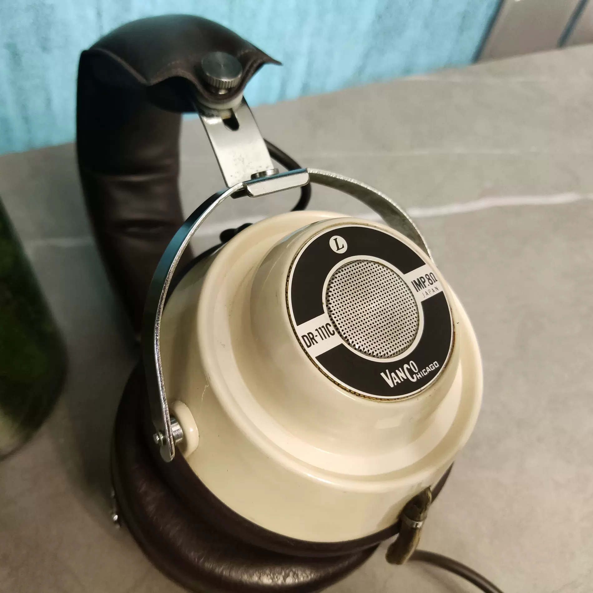 VICTOR QTH-V7头戴式四单元双路控制封闭式古董HIFI发烧收藏耳机