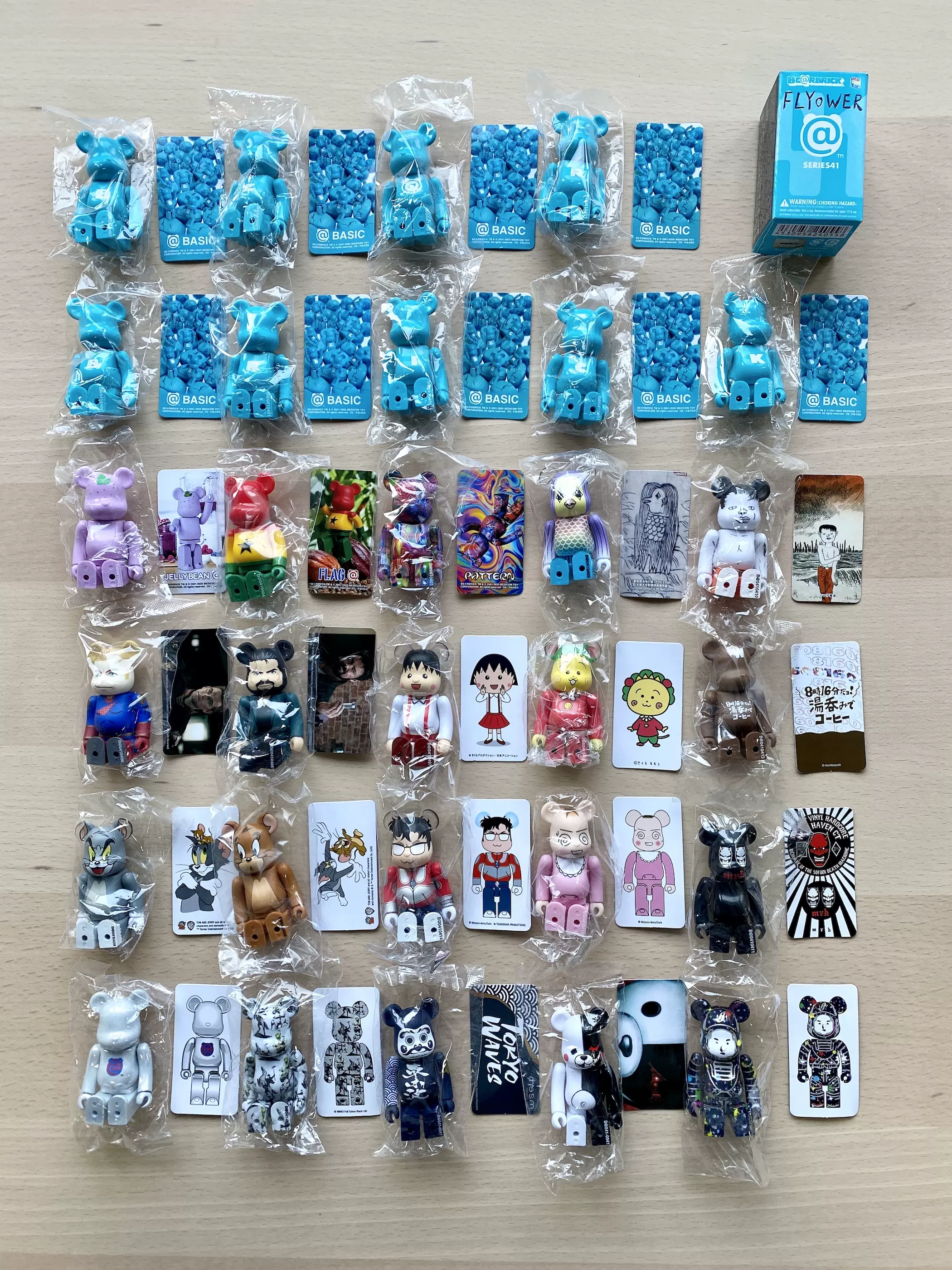 现货bearbrick Series 41代盲盒樱桃小丸子猫和老鼠be@rbrick - Taobao