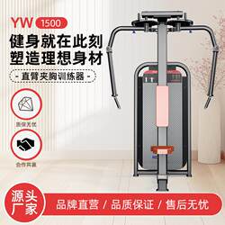 Straight-Arm Chest Press Butterfly Machine Chest and Shoulder Trainer Gym Commercial Large Fitness Equipment