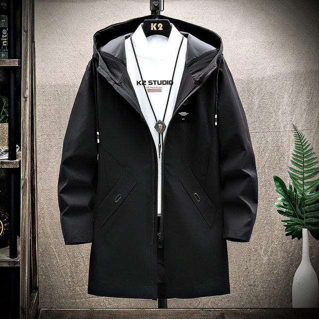 Men's coat autumn and winter 2024 new Korean style trendy slim and ...