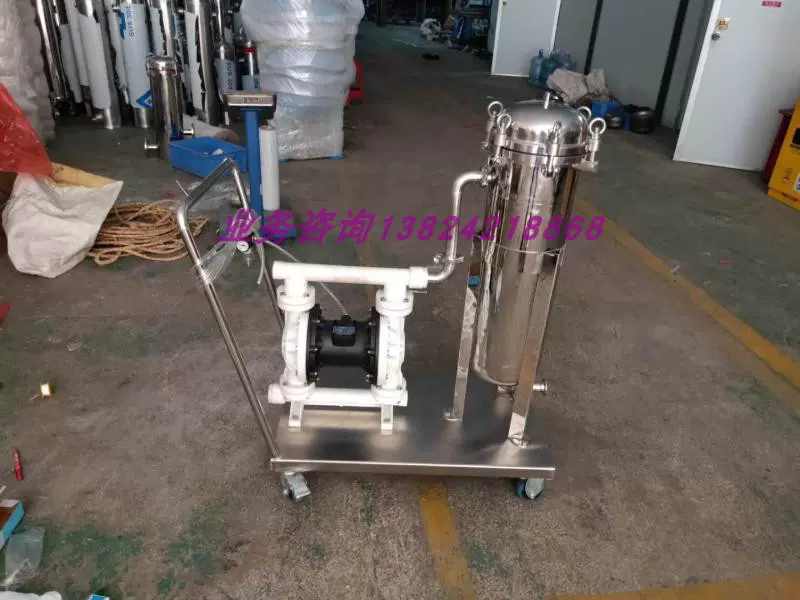 移动式过滤器小推车过滤器布袋式过滤器过滤水性涂料