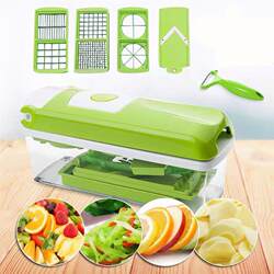 2024 New Multifunctional Vegetable Cutter Kitchen Gadgets 12-Piece Set Shredder Household Slicer Potatoes