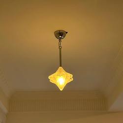 French-Style Light Luxury Star Pendant Light, Corridor Vintage Pendant Light, Aisle Light, Entrance Balcony Cloakroom Star Small Pendant Light