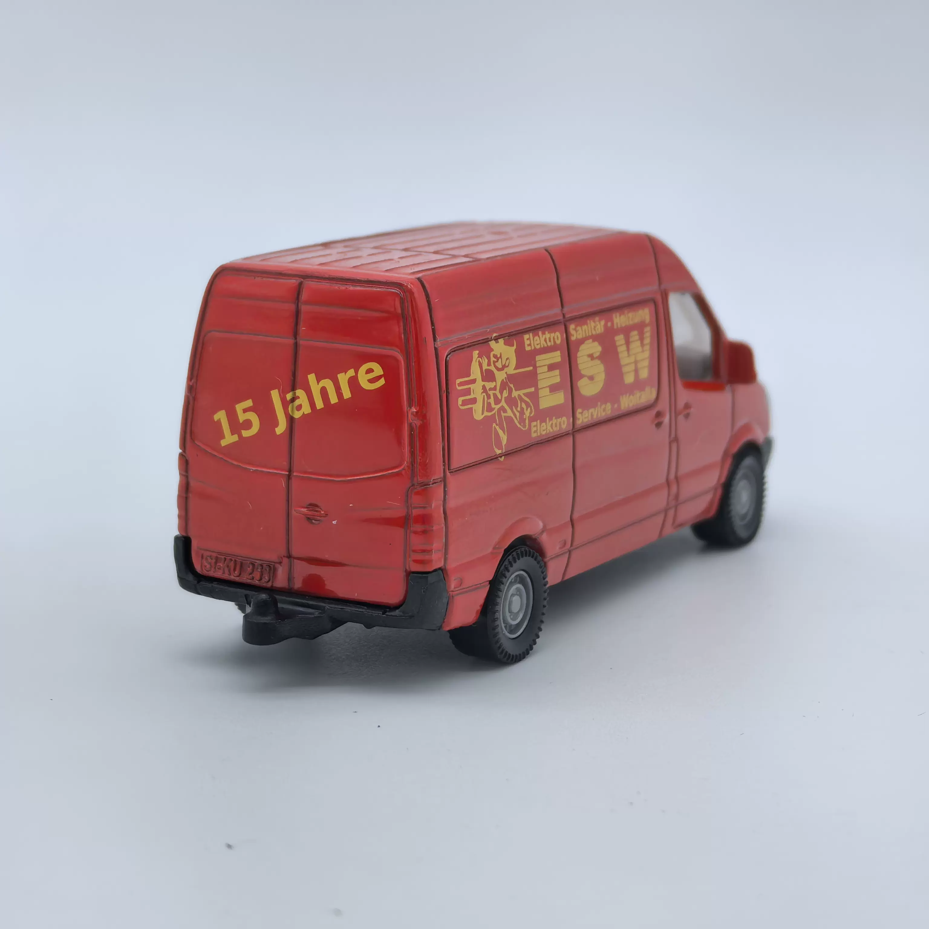 绝版德国siku 1085奔驰邮政车快递车合金车模玩具商务汽车原装