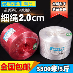 Brand New Plastic Rope Binding Pp Strapping Rope Packaging Tape Packing Rope Nylon Thin Rope 1.5Cm/2Cm Wide