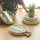 Invisible mobile pulley flower pot base tray plastic thickened universal wheel plant green plant water connection tray flower dish bottom bracket