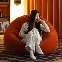 Japanese Imported High-End Me Lazy Sofa, Can Lie down and Sleep, Tatami Single Bean Bag, Balcony Leisure Comfortable Chair