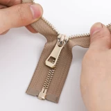 Медный металлический детский пуховик с молнией, плащ, золотой кардиган, замок