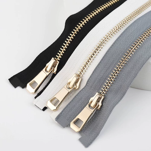 Медный металлический детский пуховик с молнией, плащ, золотой кардиган, замок