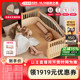 Hakkada baby spliced ​​bed made of pure solid wood and suitable for adults to sleep on