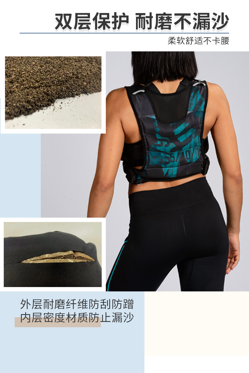 ウエイトトレーニング DECATHLON 10KG WEIGHTED VEST Adjustable Weight Training Weighted Vest 6 to 10 kg