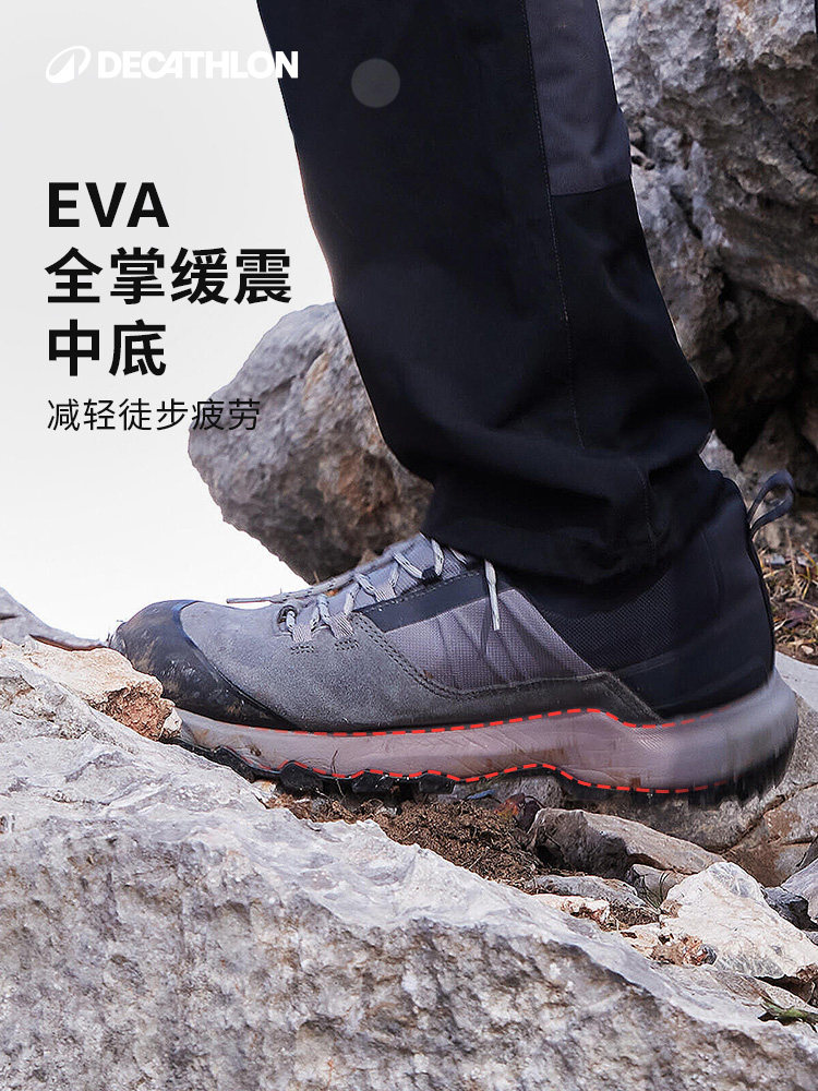 Kasut Mendaki Decathlon MH500 Lelaki Wanita Kalis Air