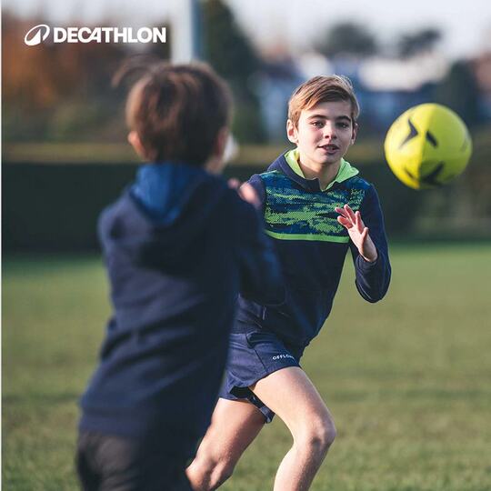 Pallone Da Rugby Allenamento Taglia 5 - Design Maori, Alta Gamma Per Senior E Squadre - Foto 8