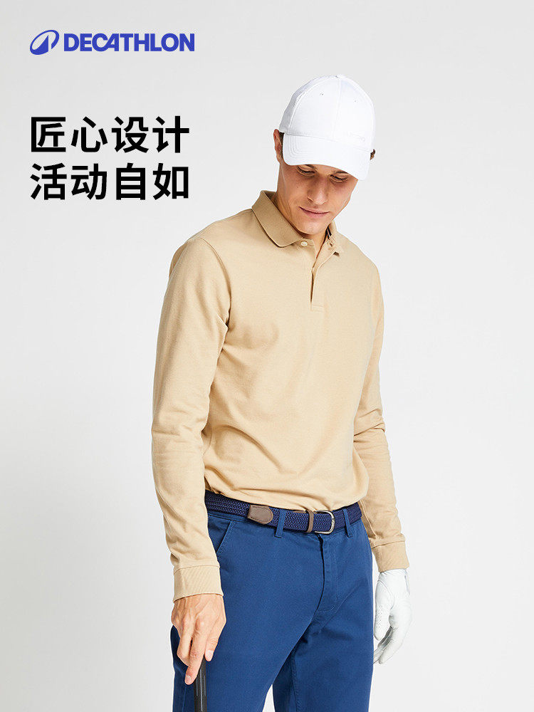 Playera Polo Decathlon Polos Golf Hombre Camiseta Polo Manga Larga