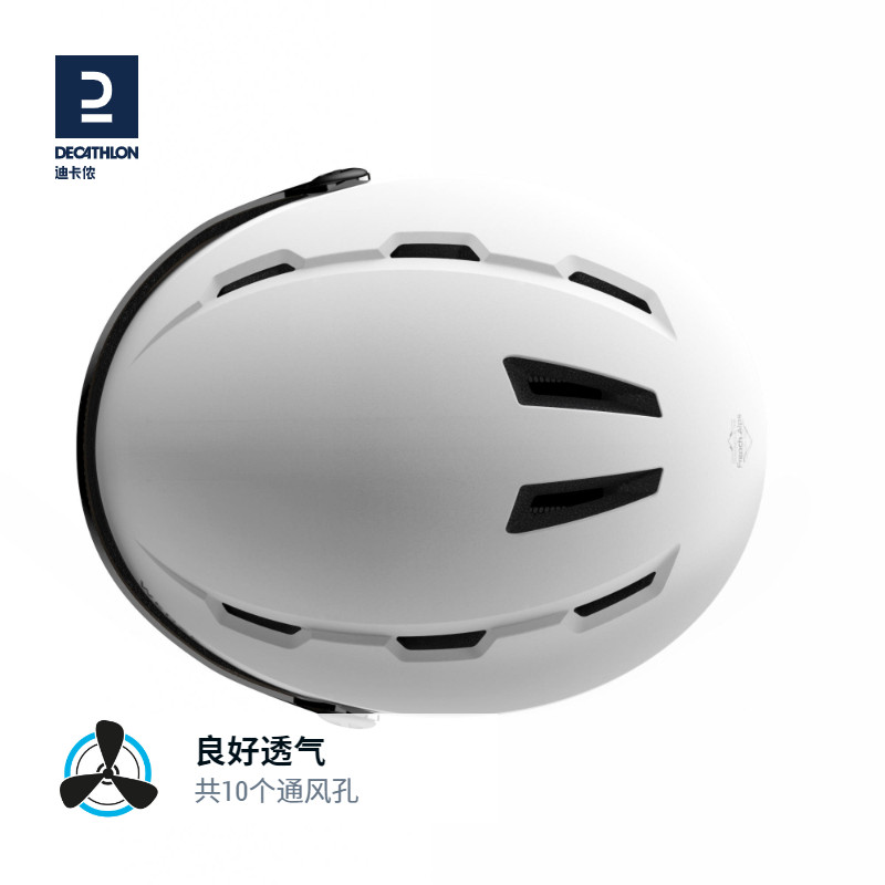 Casque de ski Decathlon Intégré, chaud et respirant Unisexe