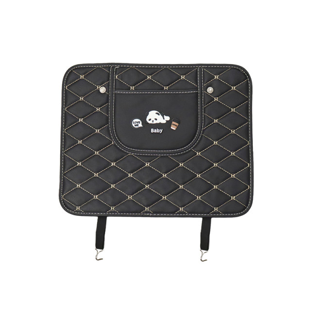 Zerodis Anti Kick Mat, Auto Seat Back Waterproof Kick Anti Dirty