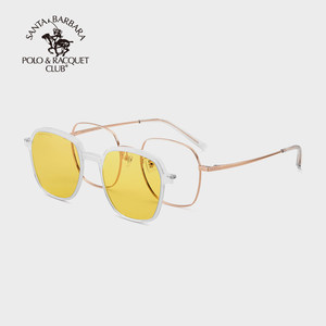 Saint Paul POLO myopia sunglasses frame for men and women square frame magnetic clip polarized set of glasses S.29012