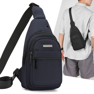 
Chest bag men's fashionable shoulder bag outdoor sports men's bag Oxford cloth portable travel bag cycling men's crossbody bag