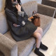 2023 Winter dress new Korean version of chIC style small incense, temperamental jacket loose, thick, medium -long wool woolen coat