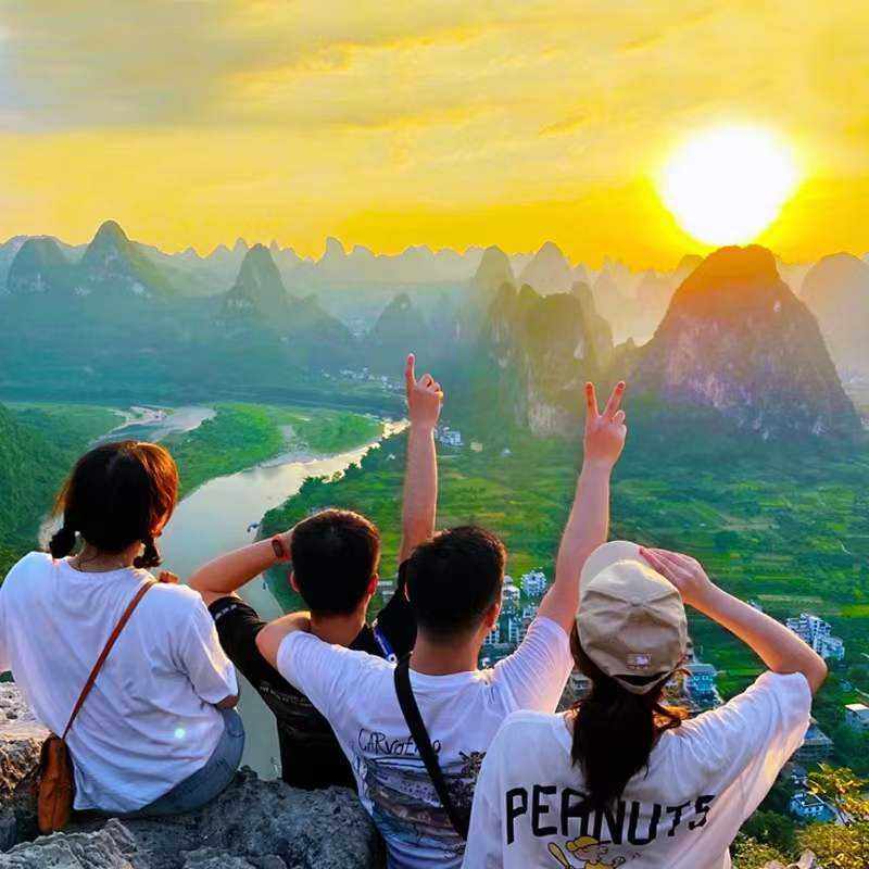 广西旅游桂林北海6天5晚阳朔漓江涠洲岛龙脊梯田一价全含