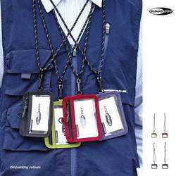 Card Holder, Work Badge, Multiple Card Slots, Personalized Bus Campus Badge, Pain Bag, Halter Neck Id Holder