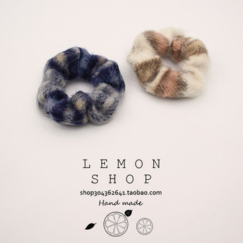 
New autumn and winter plush large intestine hair ring, soft fur hair tie, high-end hair rope, Korean style hair accessories