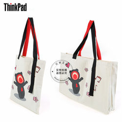 Lenovo ThinkPad Eco-Friendly Shopping Bag Handbag Canvas Bag Casual Student Book Bag Shoulder Bag Tote Bag
