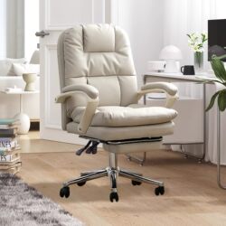 Computer Chair for Home Use, Can Sit or Recline, Office Chair for Long Sitting, Ergonomic Backrest Chair, Bedroom Study Chair, Desk Chair