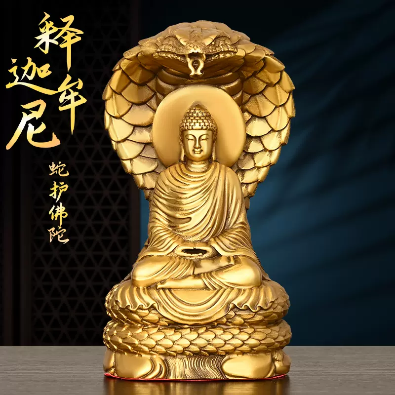 お気に入り 純銅 釈迦と摩尼 インテリア- 神像 オブジェ 釈迦と摩尼