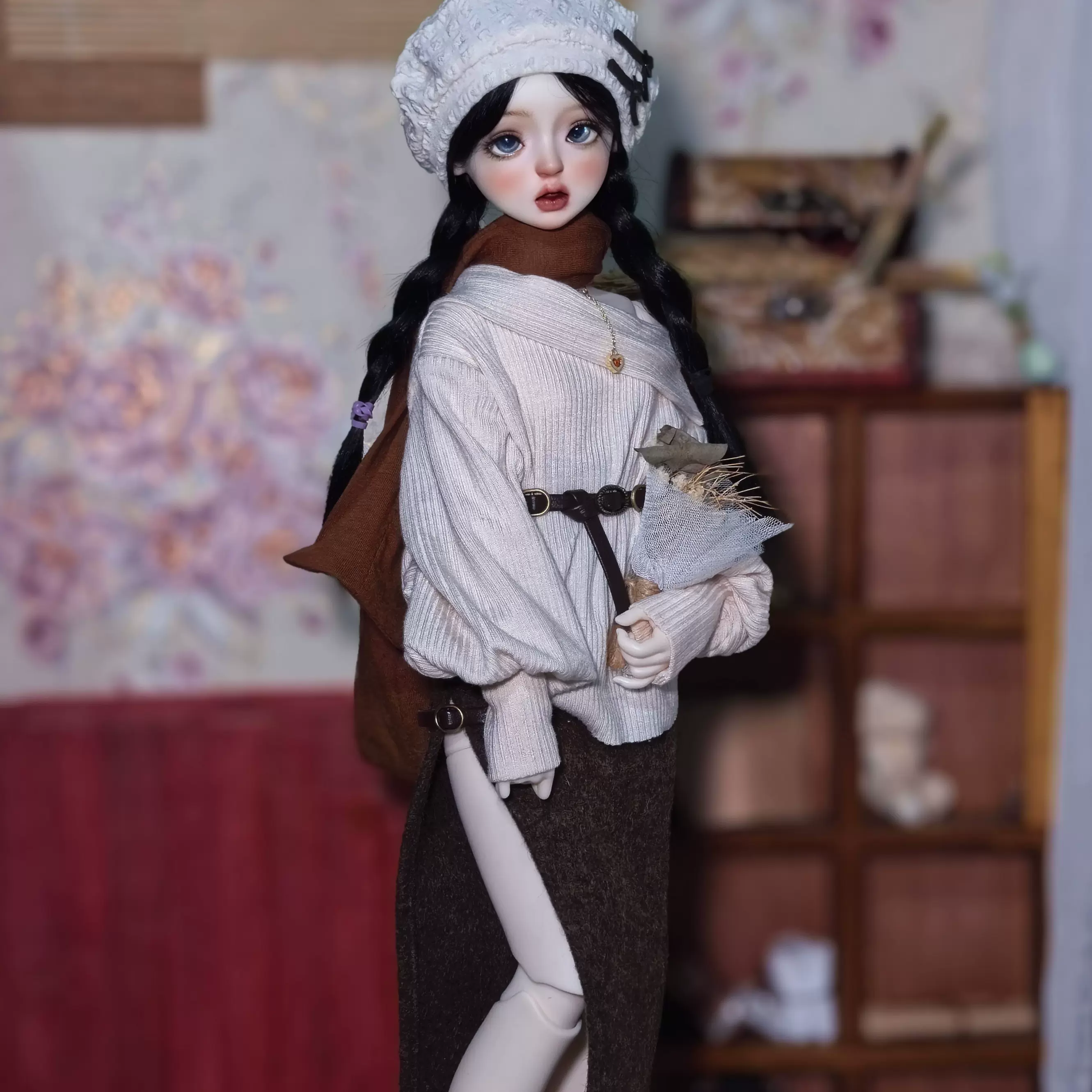 橘子的球】bjd4分娃衣包邮四分尺寸【薄暮曲】30天工期-Taobao Singapore