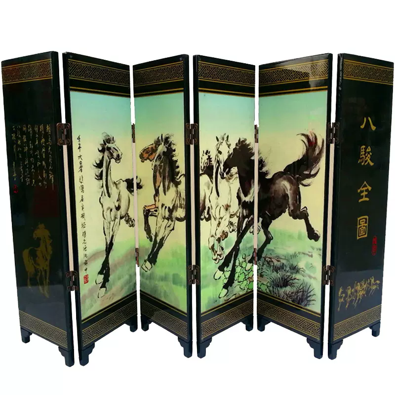 八駿全圖 屏風 八駿全圖 屏風 【公式通販】