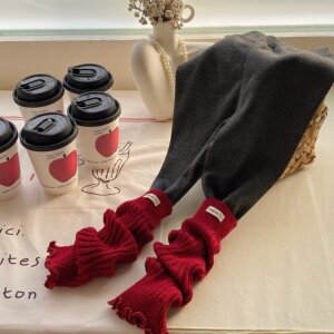 
Girls' leggings 2025 autumn and winter new Korean style Western-style versatile push socks for girls plus velvet trousers